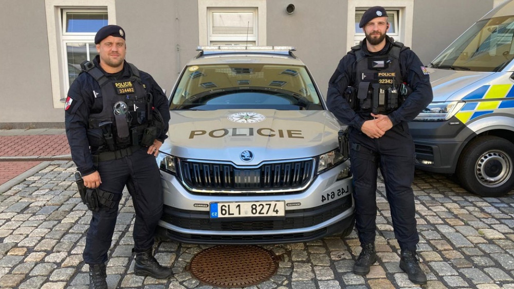 pprap. Dušátko a pprap. Kolomazník, foto: PČR