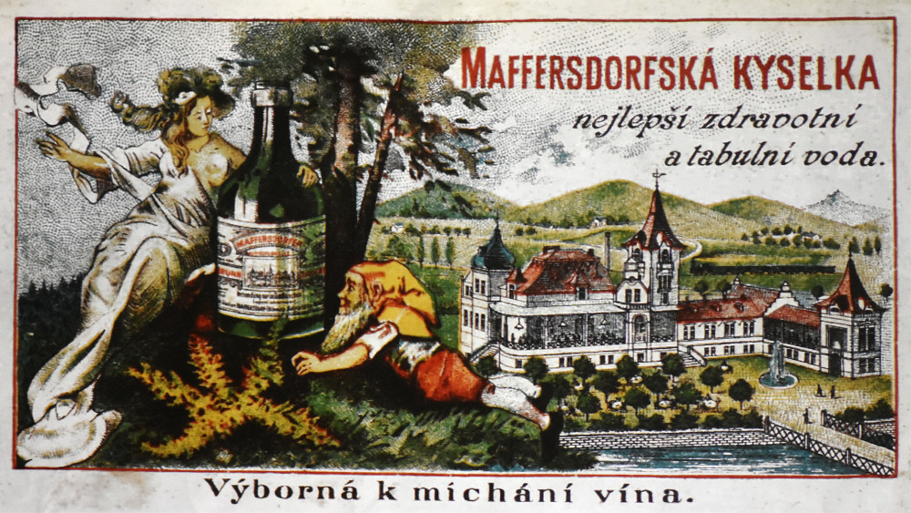 K vínu kyselku doporučovala již dobová reklama.