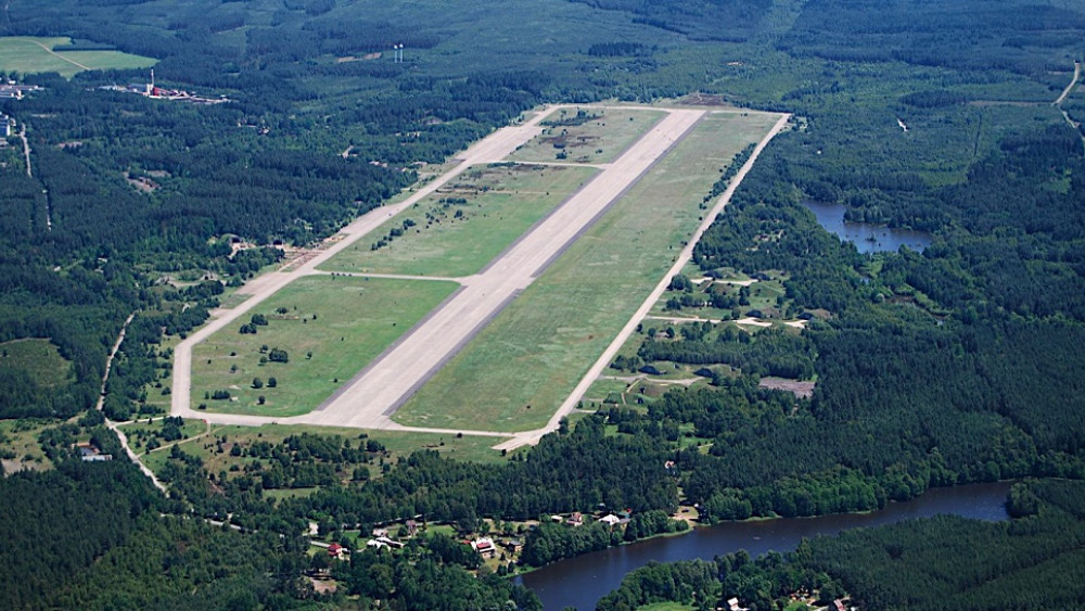 Letiště Ralsko a jeho rychleschnoucí plocha.