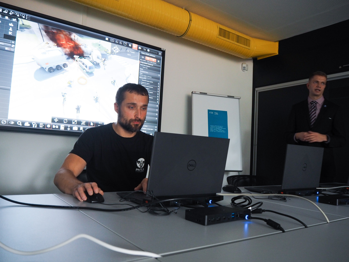 FZS nasadí 3D simulace do výuky už v tomto akademickém roce. Foto: Adam Pluhař, TUL