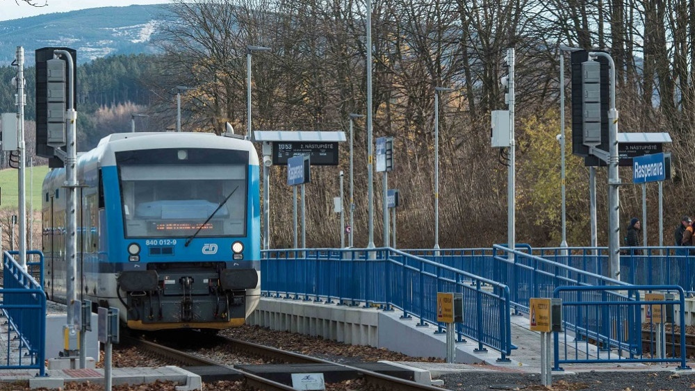 archivní foto z frýdlantského nádraží Artur Irma