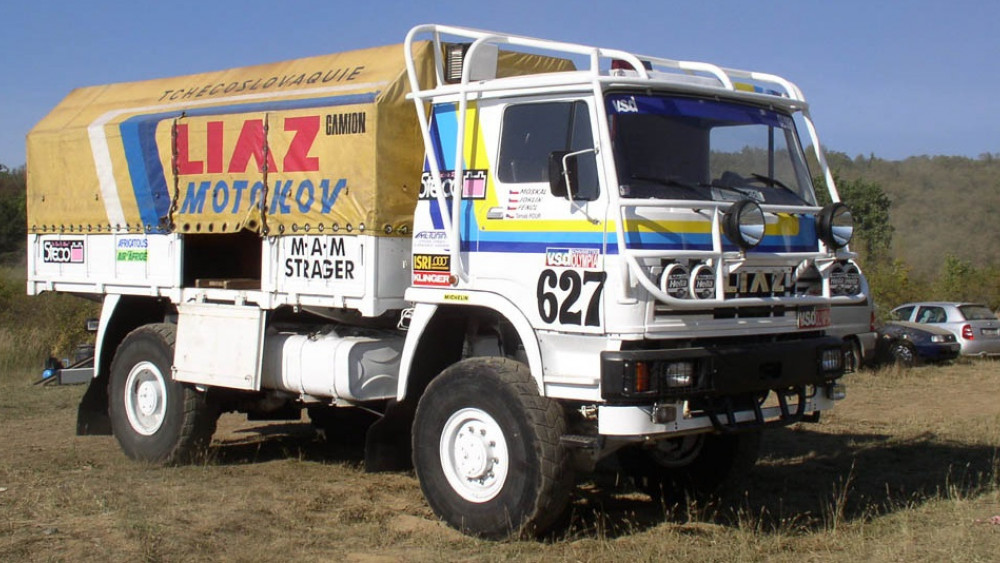 Mezi nejikoničtější absolventy Rally Paříž - Dakar patřily kamiony svého času vyráběné i v LIAZu v Jablonci.