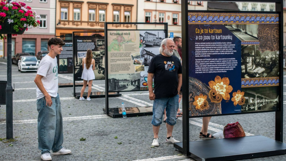 Nová letní výstava v ulicích České Lípy, foto: Facebook/Město Česká Lípa