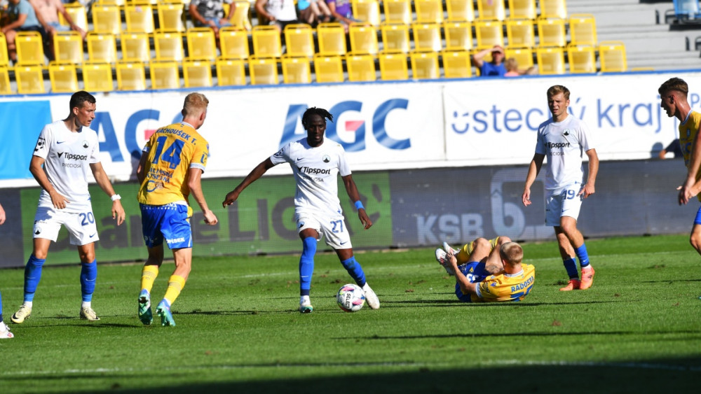 Teplice - Liberec 2:1, foto: X/FC Slovan Liberec