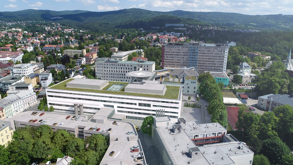 Vizualizace: Centrum urgentní medicíny KNL