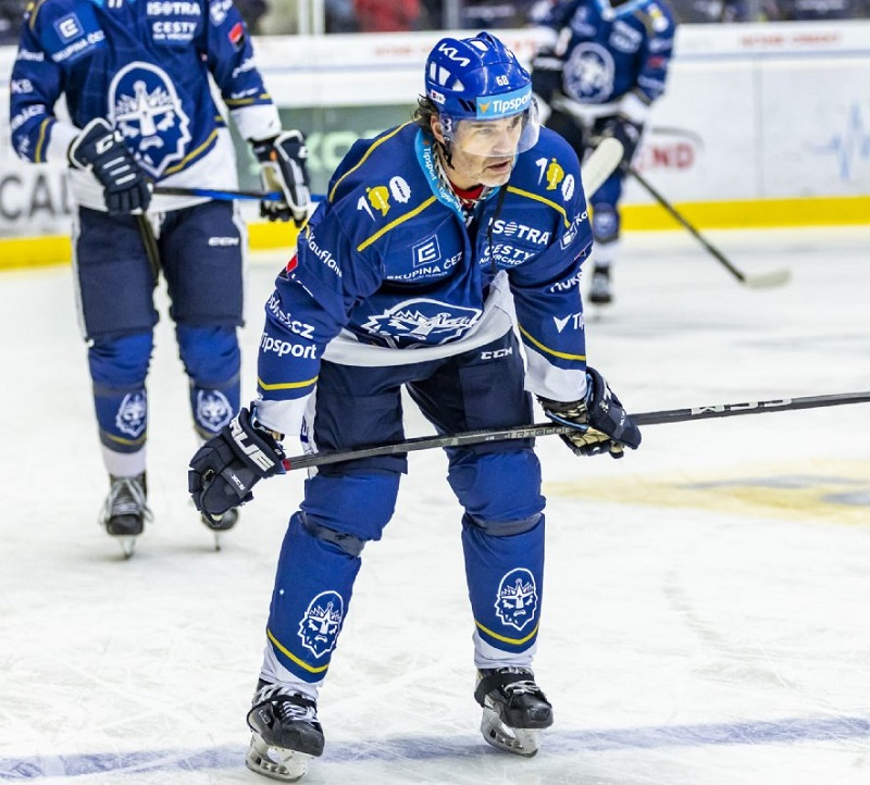 Jaromír Jágr na libereckém ledě, foto: www.hcbilitygri.cz