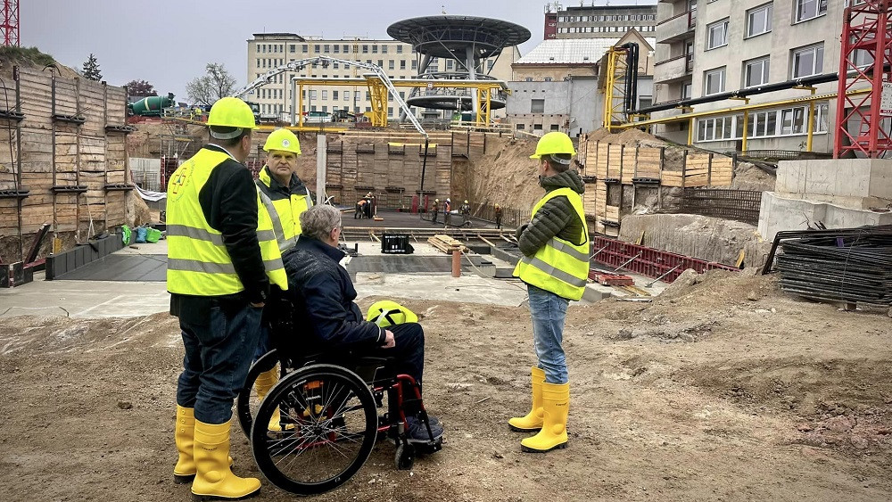 Výstavba CUM v areálu KNL. Foto: archiv