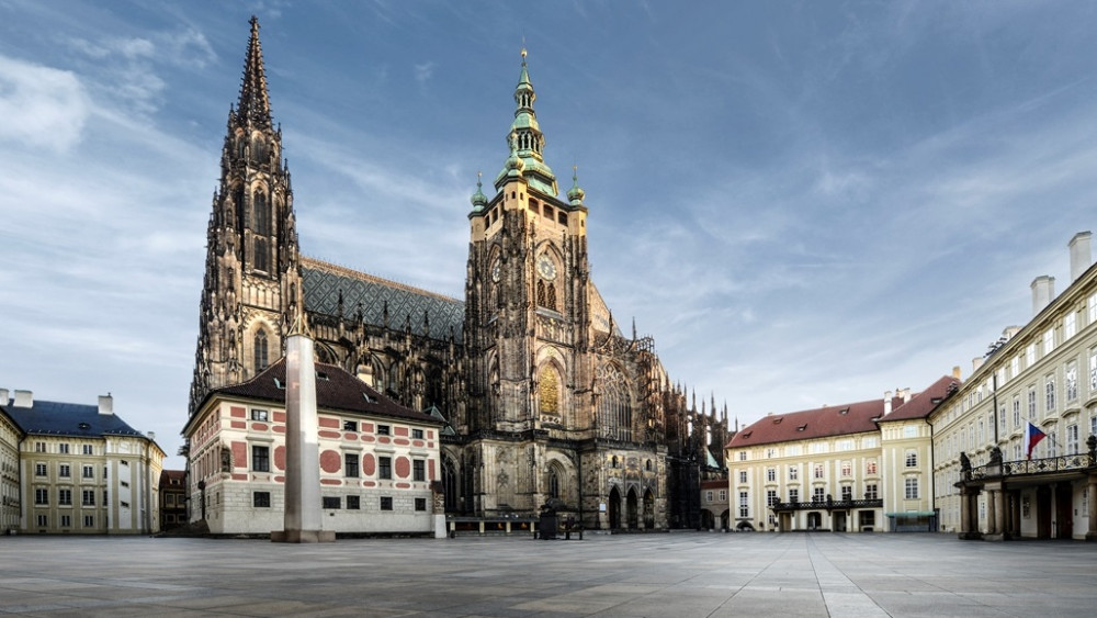 Chrám svatého Víta. Foto z https://www.hrad.cz/
