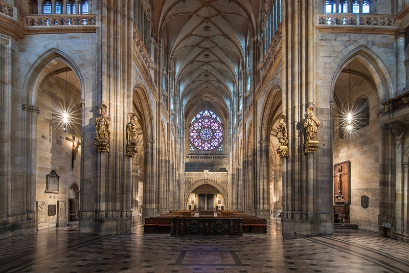 Chrám svatého Víta. Foto z https://www.hrad.cz/