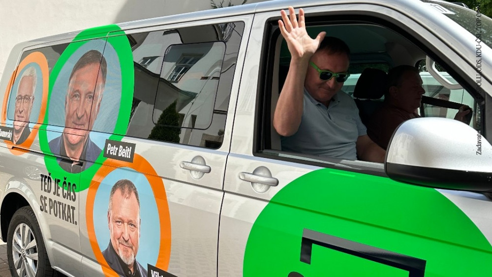 Kampaň SPOLU v Libereckém kraji, foto - zdroj: Facebook/SPOLU pro Liberecký kraj