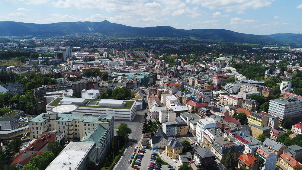Vizualizace nového Centra urgentní medicíny v KNL