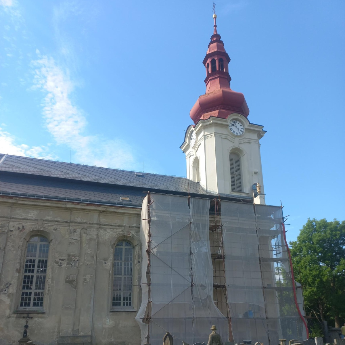 Kostel sv. Petra a Pavla ve Volfarticích, foto: LK