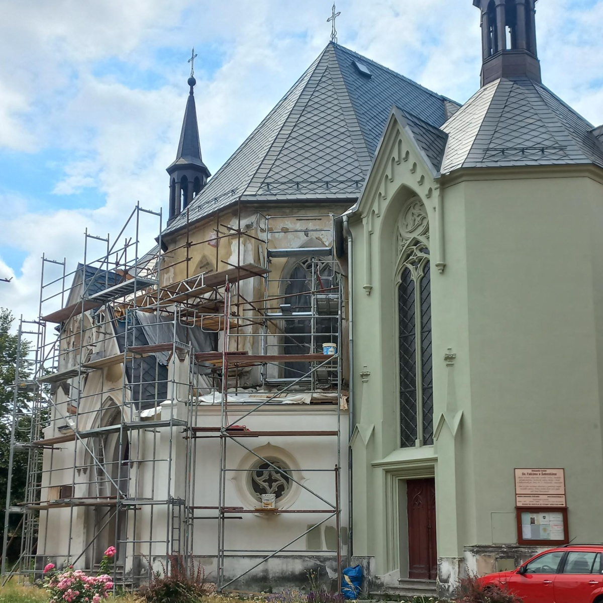 Kostel sv. Fabiána a Šebestiána v Zákupech, foto: LK