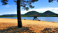 Hamr na Jezeře - Hamerské jezero pláž