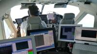 view of sensor operator
