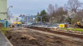 hrádekNádražíStavba